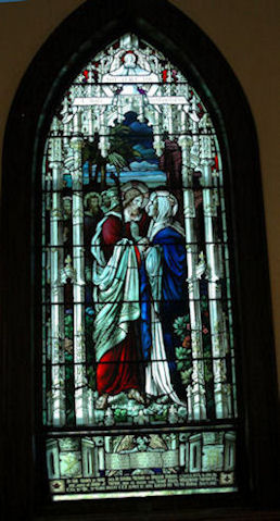 Picture of stained glass window